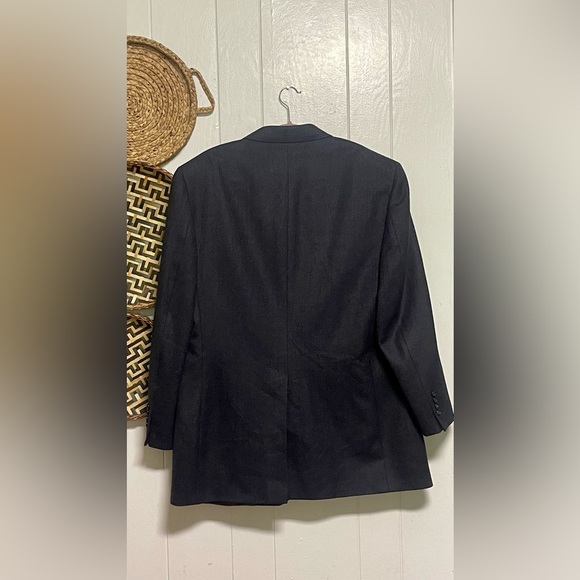 Brooks Brothers Blazer Navy Jacket 85% Lambswool 15% cashmere - Picture 9 of 10